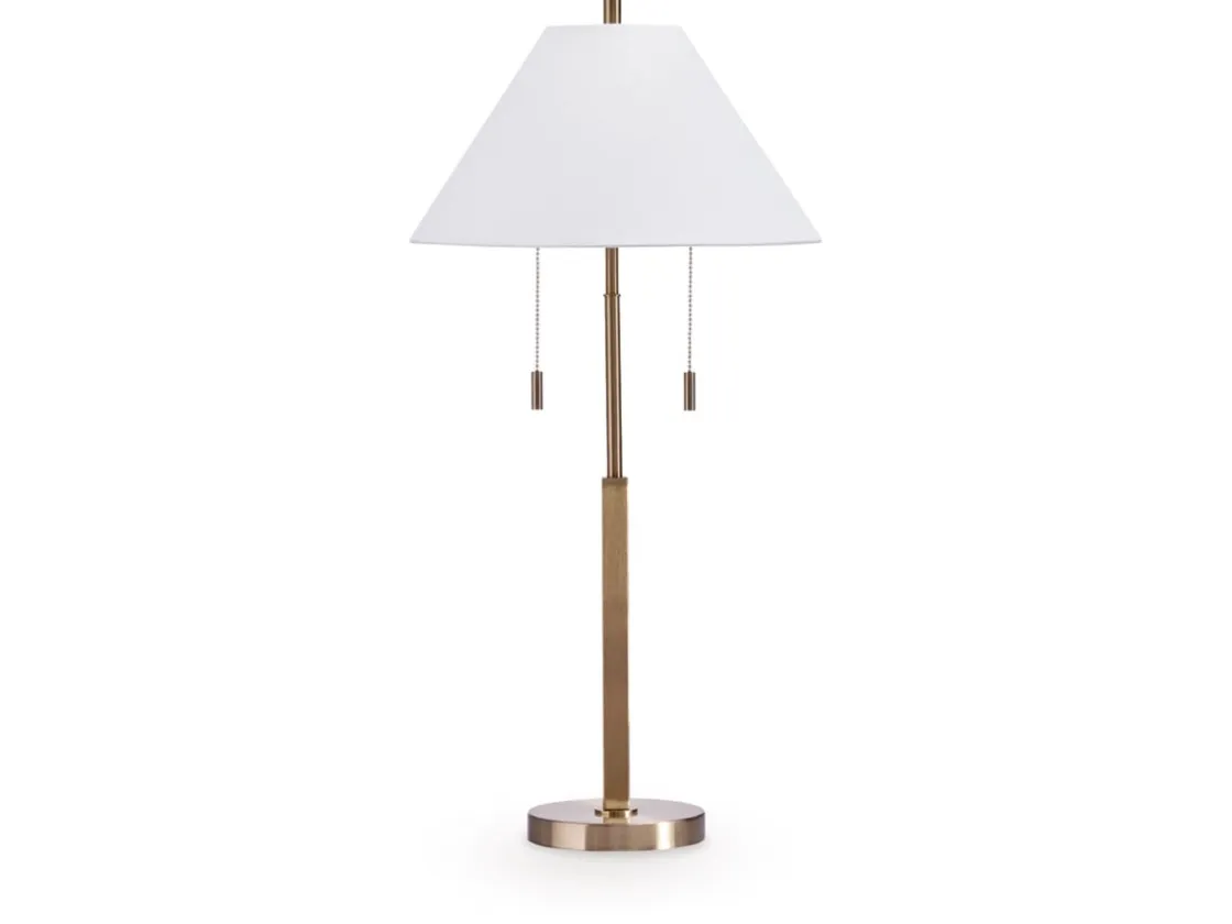 Mor Furniture Haigwood Table Lamp In Antique Gold