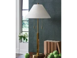 Mor Furniture Haigwood Table Lamp In Antique Gold