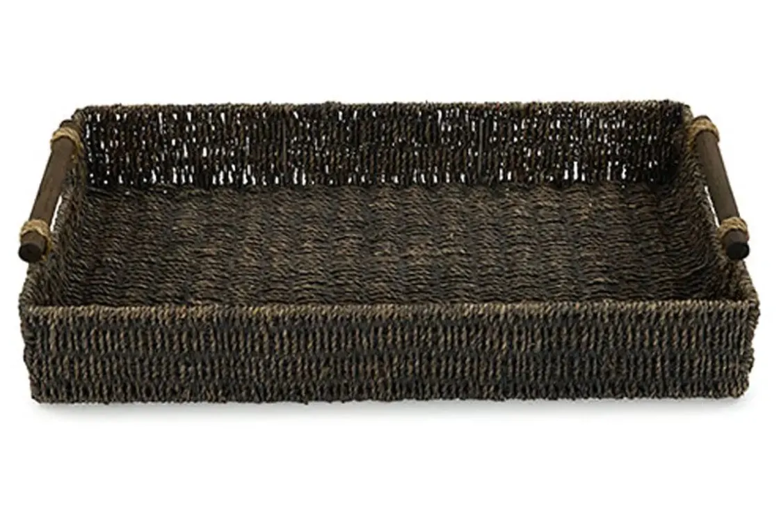 Mor Furniture Halima Tray In Chocolate, Set Of 2