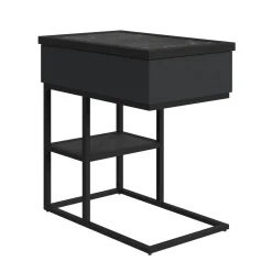 Mor Furniture Halo Accent C Table In Black
