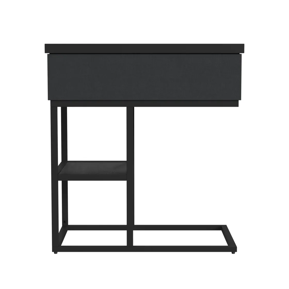 Mor Furniture Halo Accent C Table In Black