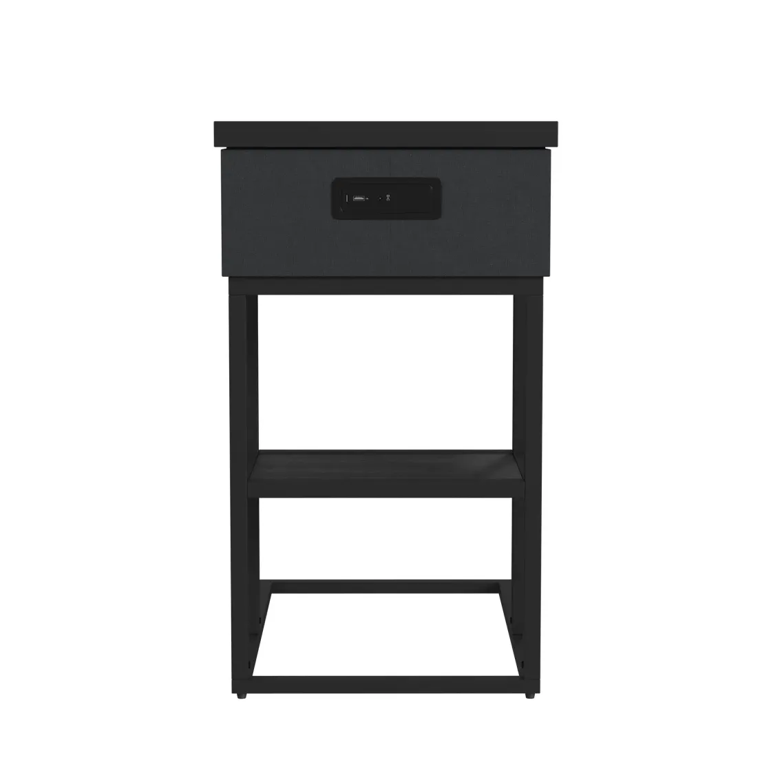 Mor Furniture Halo Accent C Table In Black