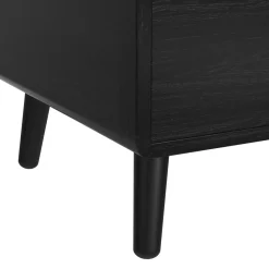 Mor Furniture Halo Round End Table In Black