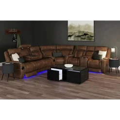 Mor Furniture Halo Round End Table In Black