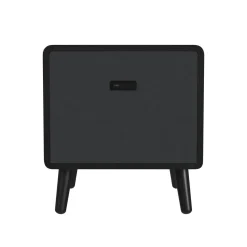 Mor Furniture Halo Round End Table In Black