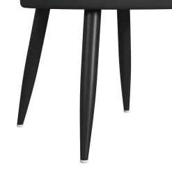 Mor Furniture Halo Round End Table In Black