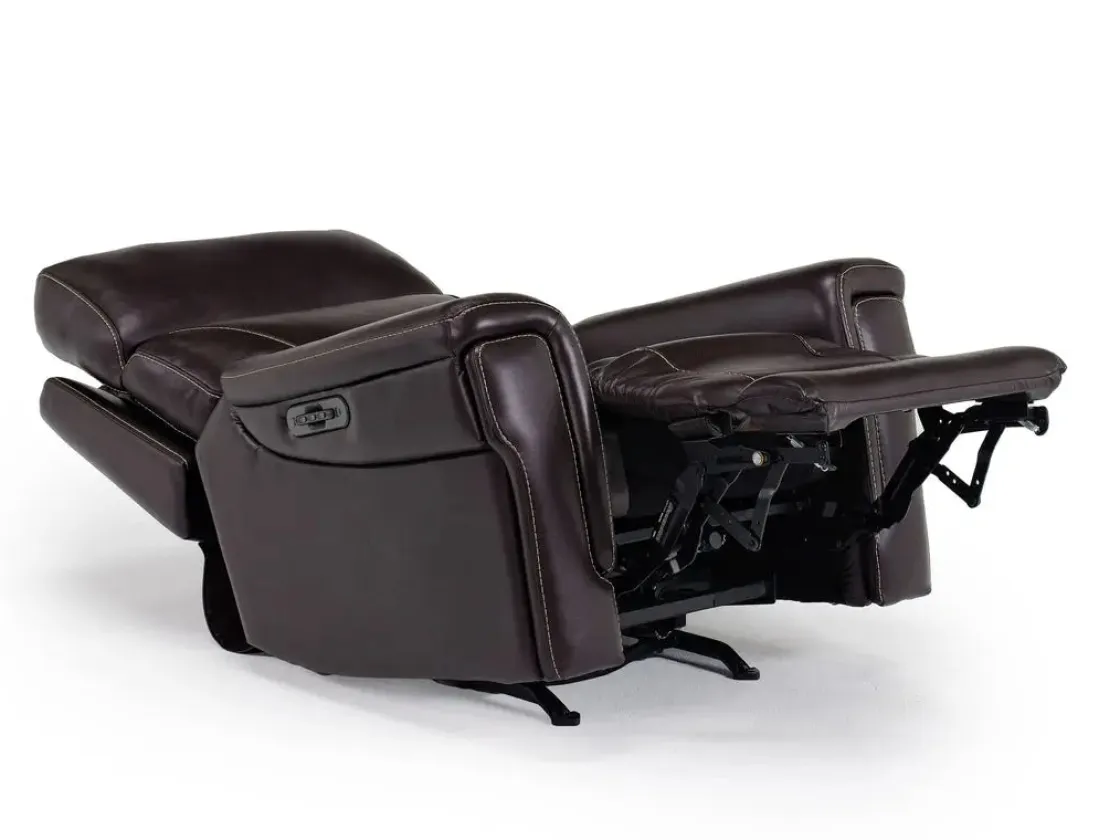 Mor Furniture Hamilton 3 Power Recliner In Arula Elephant