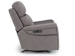 Mor Furniture Hamilton 3 Power Recliner In Arula Elephant