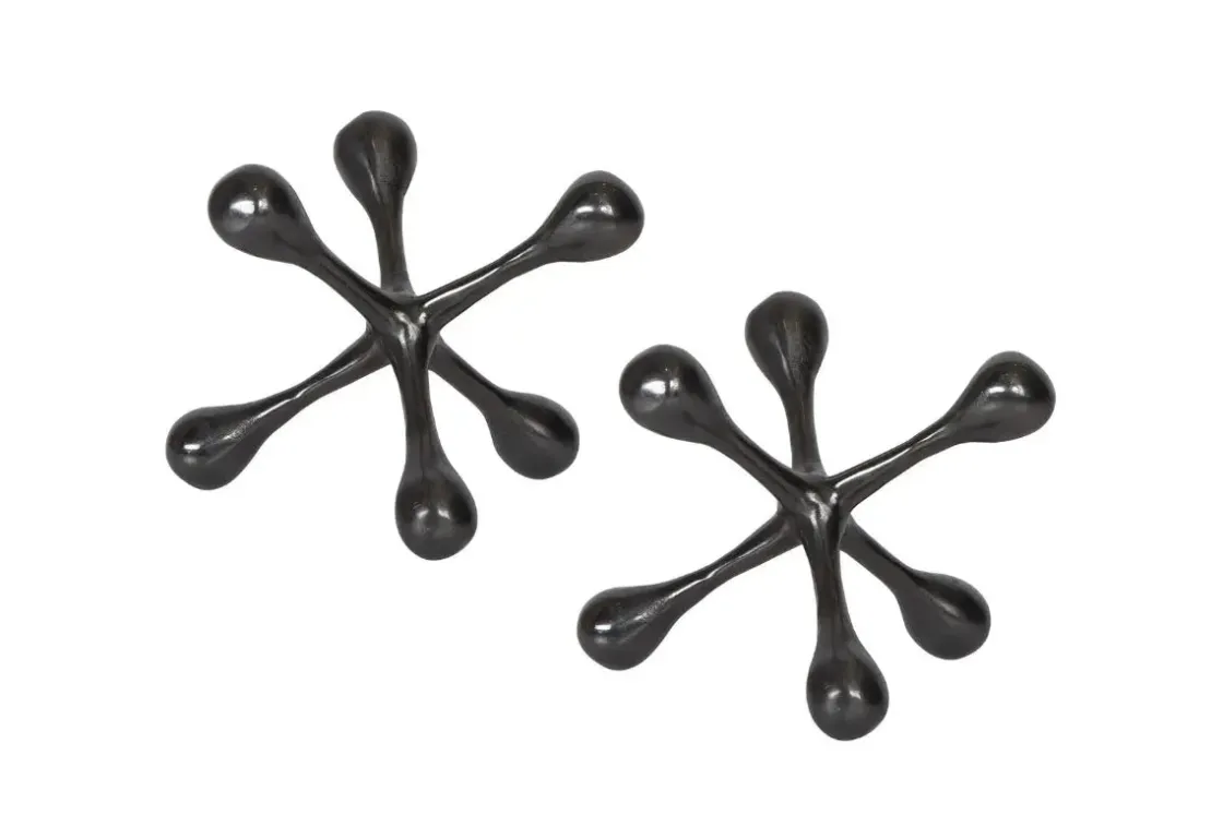 Mor Furniture Harlan Jacks Sculpture, Set Of 2
