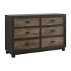 Mor Furniture Harlington Dresser In Walnut