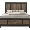 Mor Furniture Harlington Panel Bed In Walnut, Full