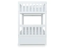 Kids Mor Furniture Harlow Bunk Bed In Espresso, Twin/Twin