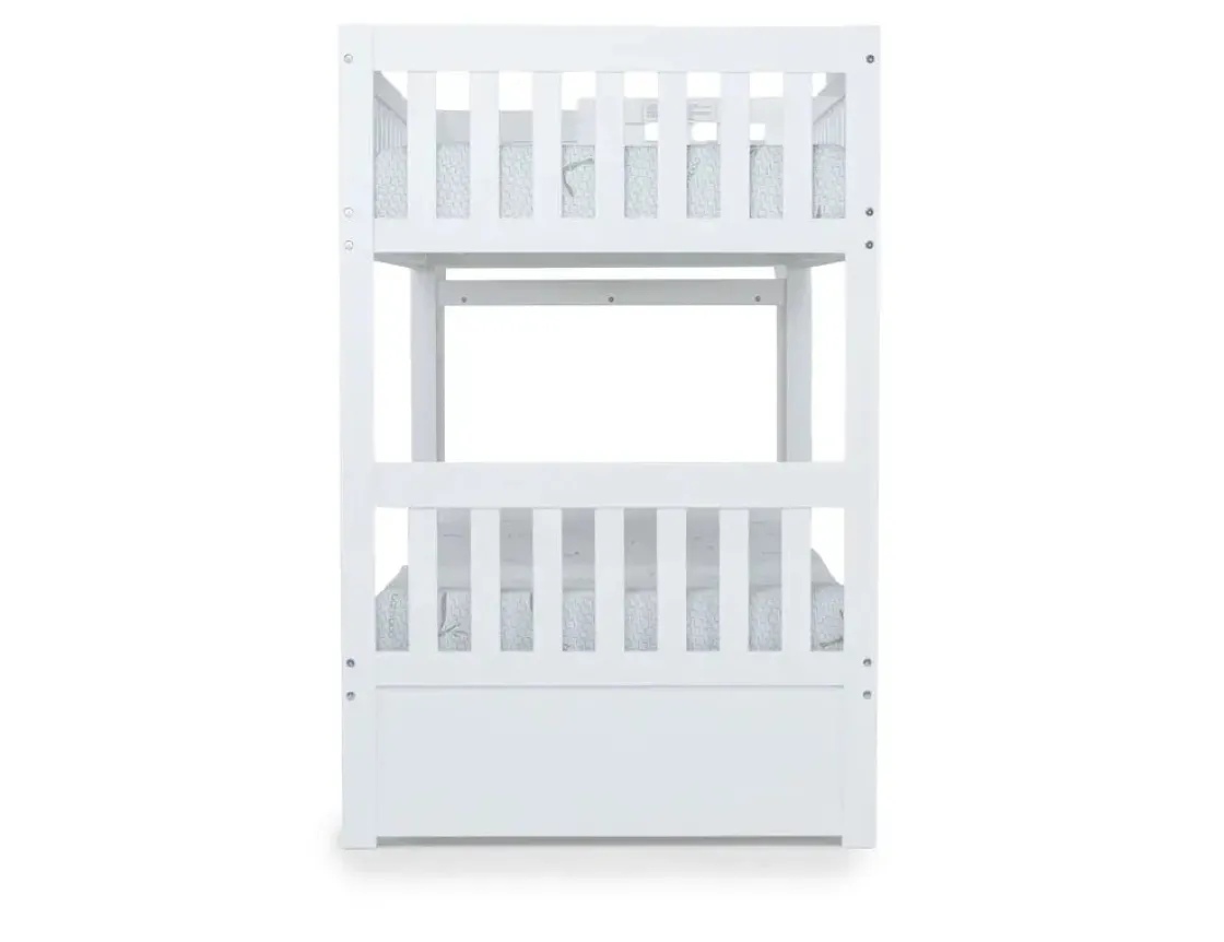 Kids Mor Furniture Harlow Bunk Bed In Espresso, Twin/Twin