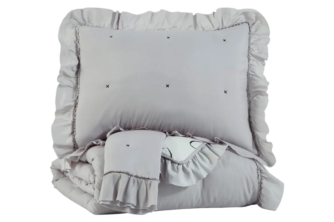 Mor Furniture Hartlen 2 Piece Coverlet Set, Twin