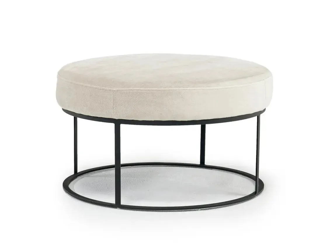 Mor Furniture Harvey Accent Ottoman In Romo Linen