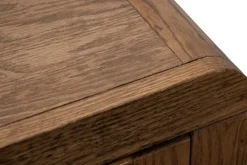 Mor Furniture Haven Fireplace Console In Brown, 81 Inch