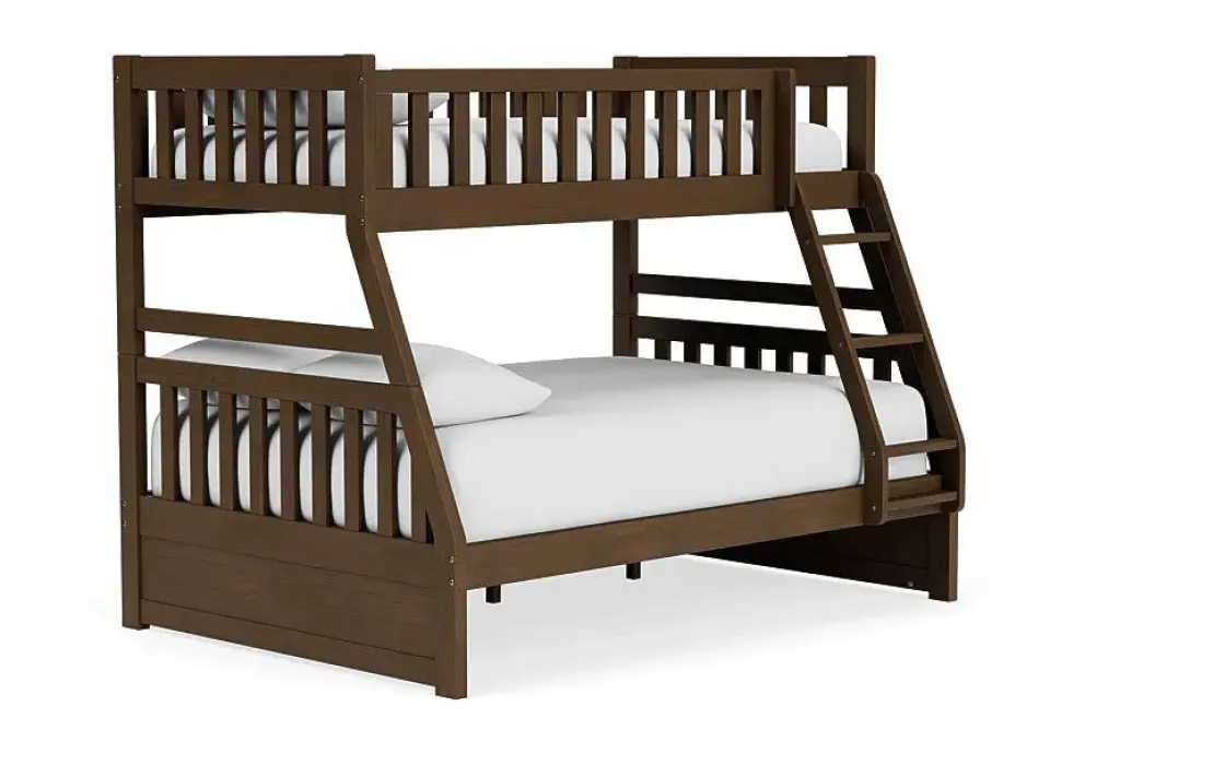 Kids Mor Furniture Hayden Bunk Bed In Espresso, Twin/Full