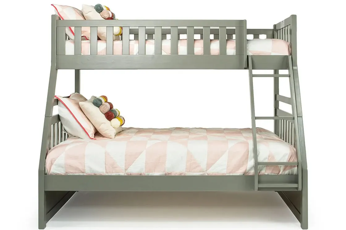 Kids Mor Furniture Hayden Bunk Bed In Espresso, Twin/Full