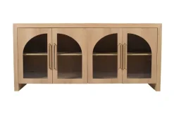 Mor Furniture Heron Media Console In Natural, 70 Inch