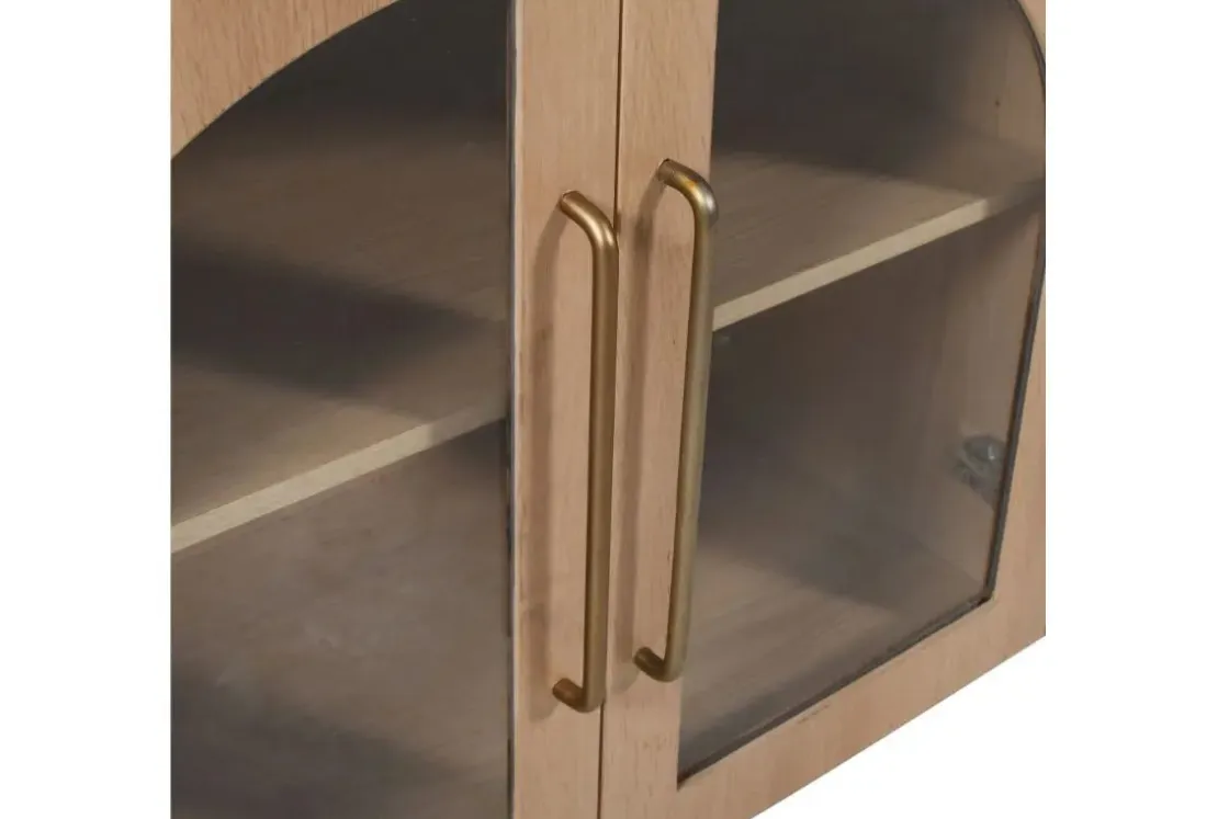 Mor Furniture Heron Media Console In Natural, 70 Inch