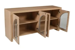 Mor Furniture Heron Media Console In Natural, 70 Inch