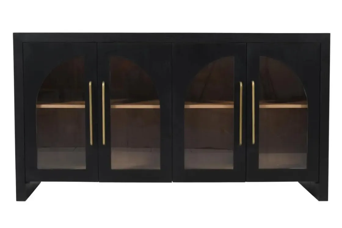 Mor Furniture Heron Media Console In Natural, 70 Inch