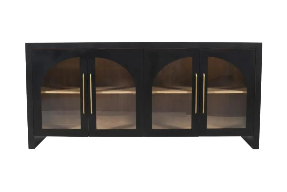 Mor Furniture Heron Media Console In Natural, 70 Inch