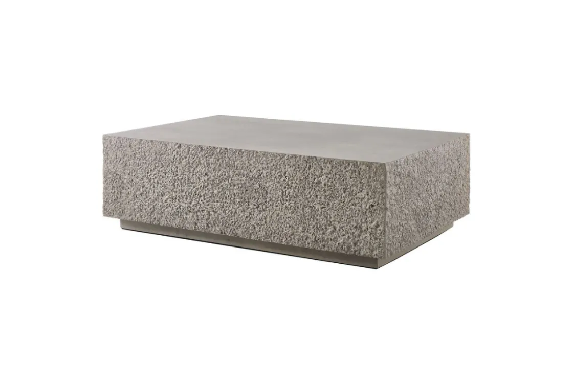 Mor Furniture Hesston Outdoor Coffee Table In Gray