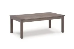 Mor Furniture Hillside Barn Outdoor Coffee Table In Gray/Brown