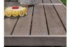 Mor Furniture Hillside Barn Outdoor Dining Table In Gray/Brown