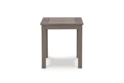 Mor Furniture Hillside Barn Outdoor End Table In Gray/Brown