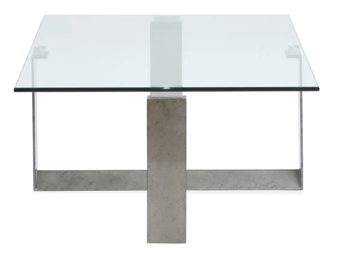 Mor Furniture Holden Rectangle Coffee Table In Aged Pewter