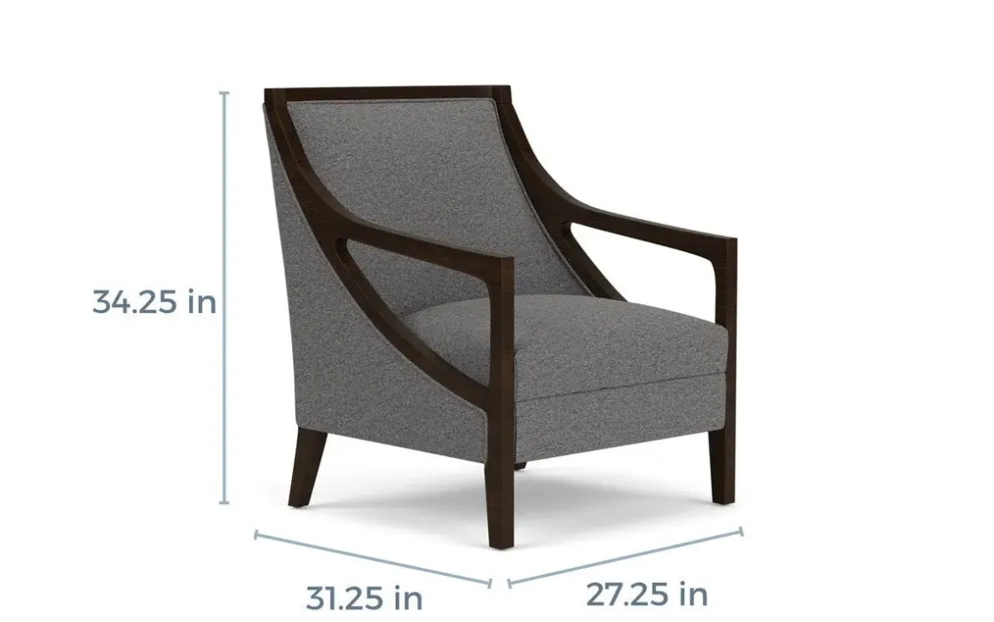 Mor Furniture Hopkins Accent Chair In Light Natural