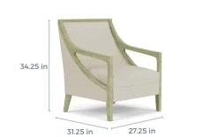 Mor Furniture Hopkins Accent Chair In Light Natural