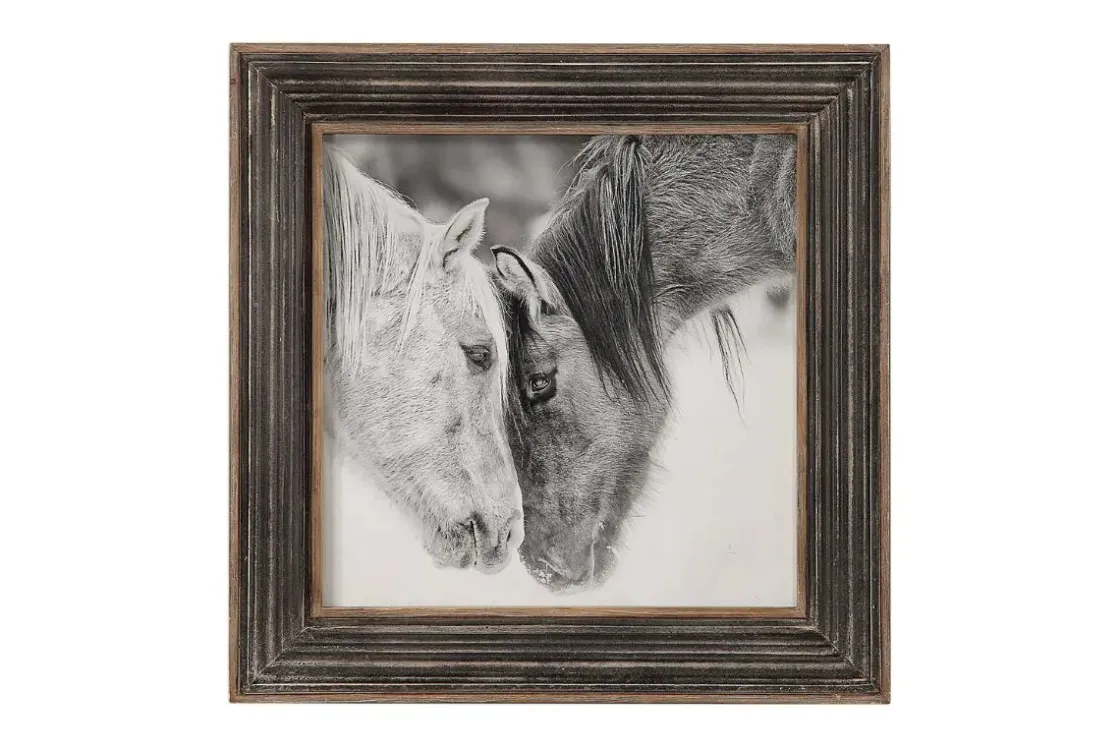 Mor Furniture Horses B&W Wall Art