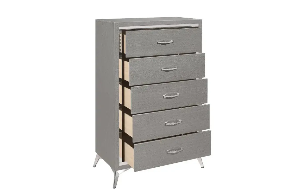 Mor Furniture Huxley Chest In Black