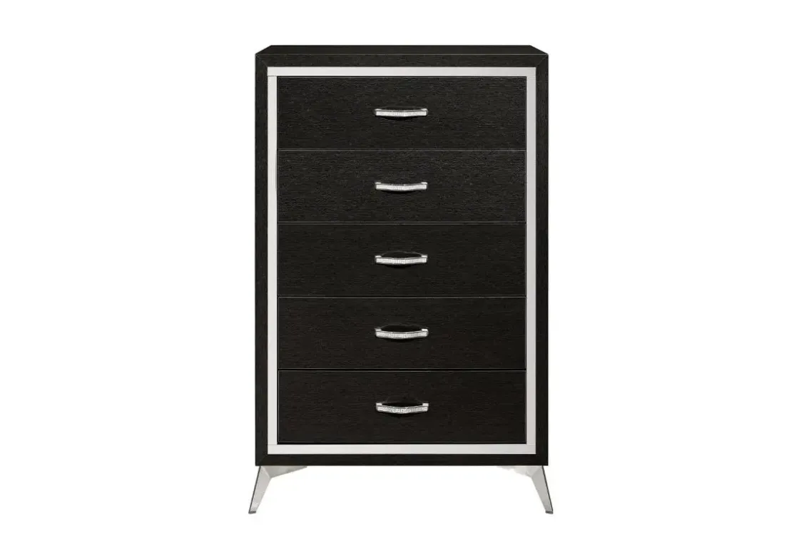 Mor Furniture Huxley Chest In Black