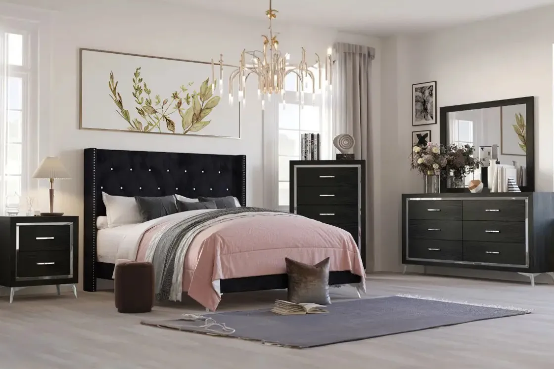 Mor Furniture Huxley Chest In Black