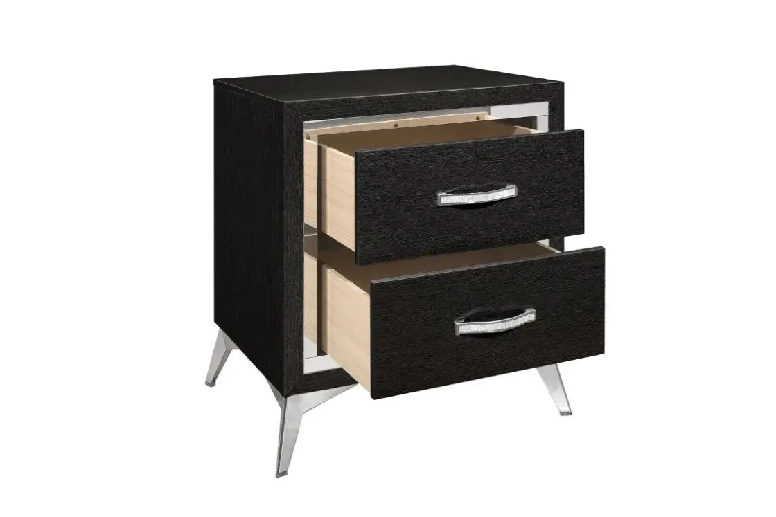 Mor Furniture Huxley Nightstand In Gray