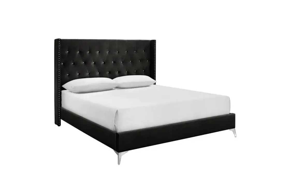 Mor Furniture Huxley Panel Bed In Gray, Full
