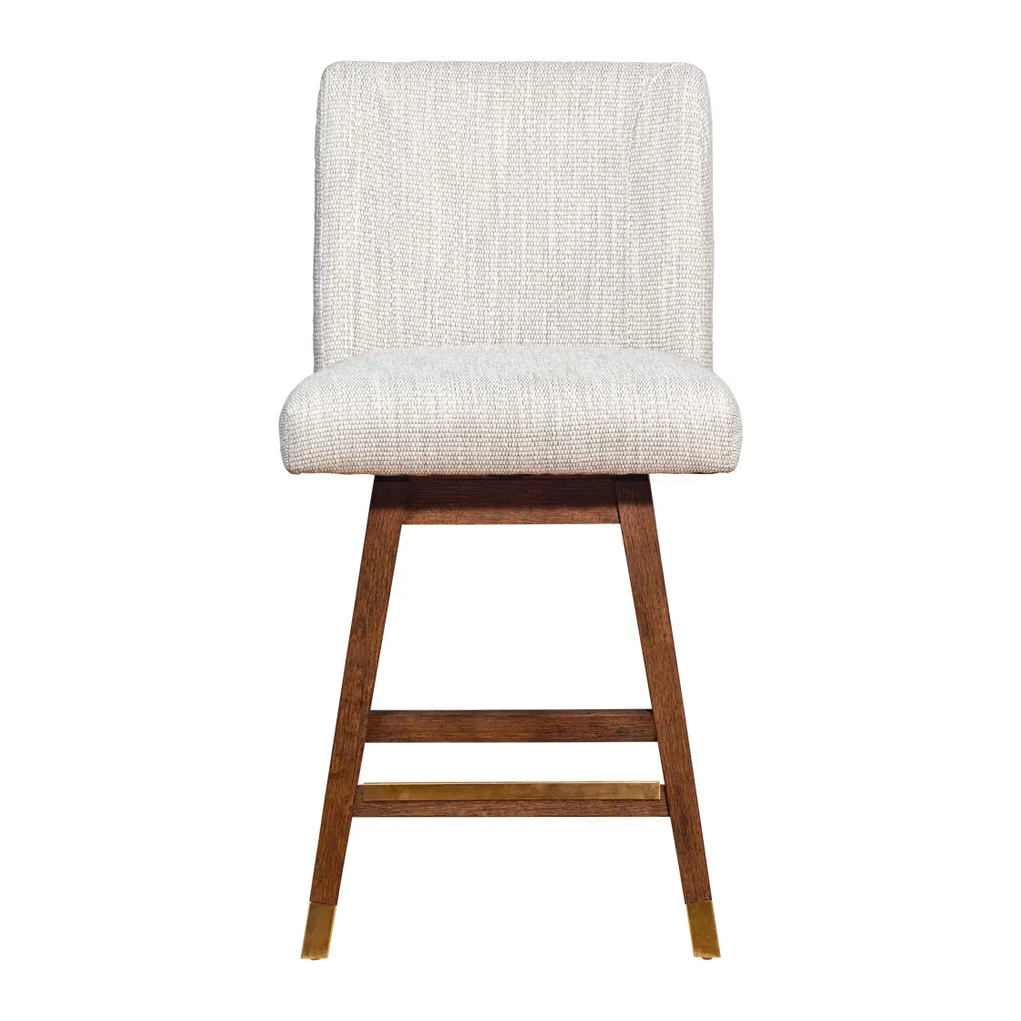 Mor Furniture Isabella Swivel Counter Height Stool In Beige