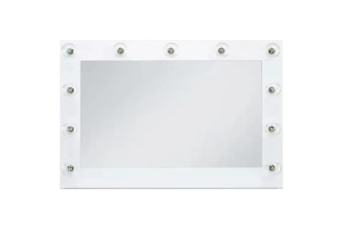 Mor Furniture Jacey Vanity & Mirror In White