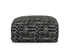 Mor Furniture Jakob Accent Ottoman In Sherpa Gray