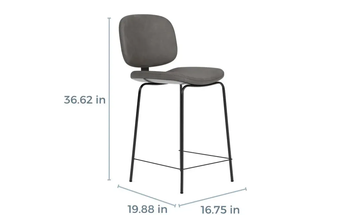 Mor Furniture James Counter Height Stool In Slate