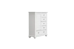 Mor Furniture Jamestown Door Chest In White