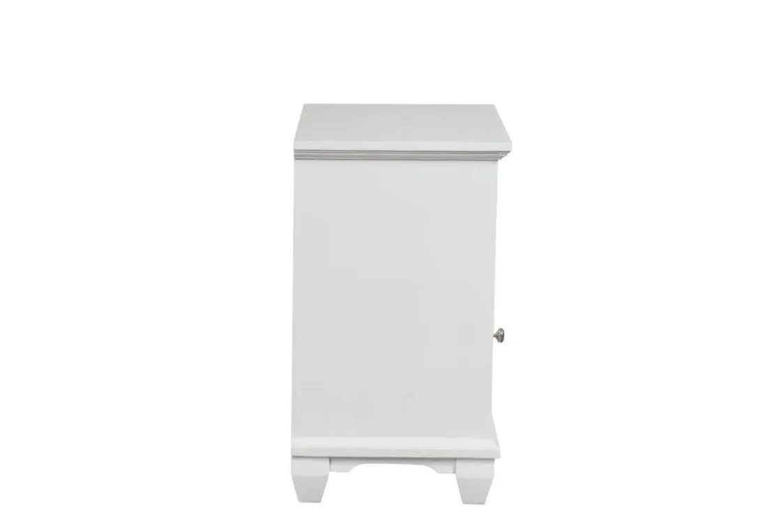 Mor Furniture Jamestown Nightstand In White