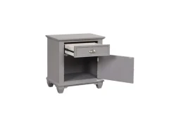 Mor Furniture Jamestown Nightstand In White