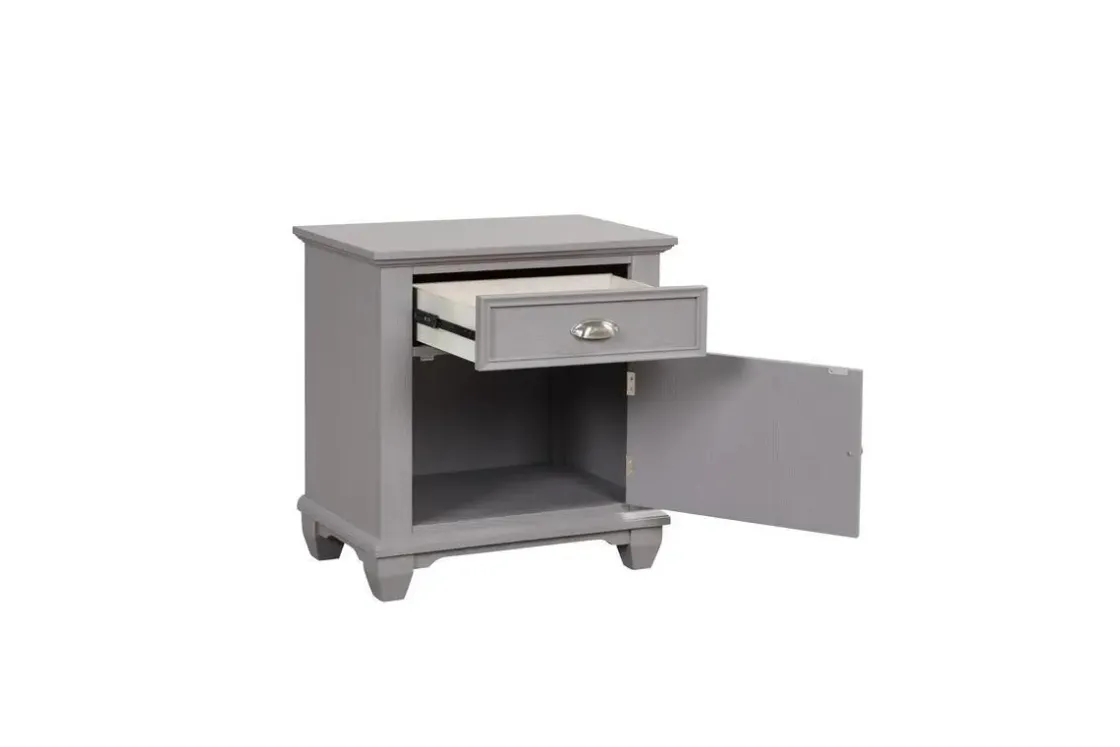 Mor Furniture Jamestown Nightstand In White