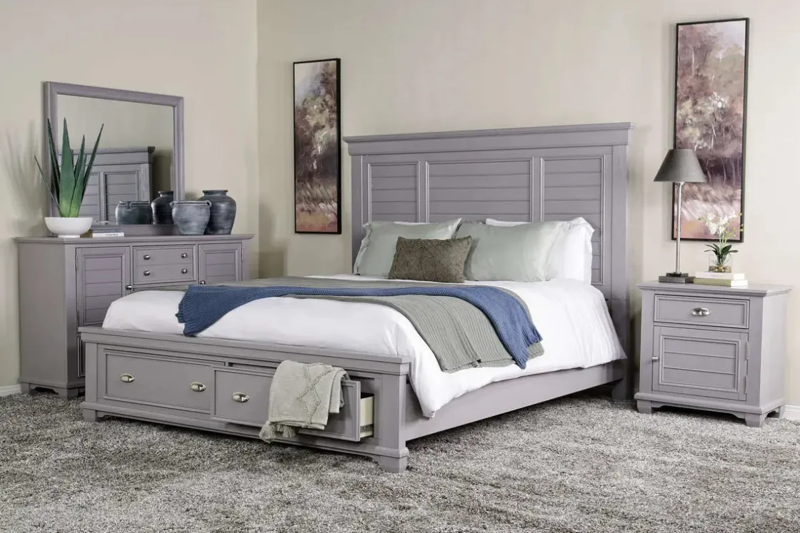 Mor Furniture Jamestown Storage Bed In , Queen