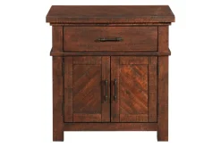 Mor Furniture Jax Nightstand In Walnut